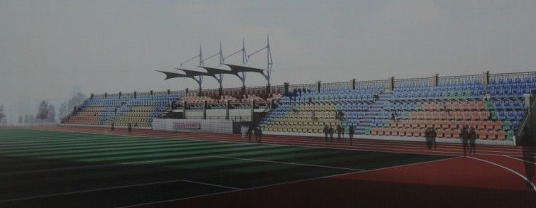 安陽市北關區高中運動場、籃球場基礎工程