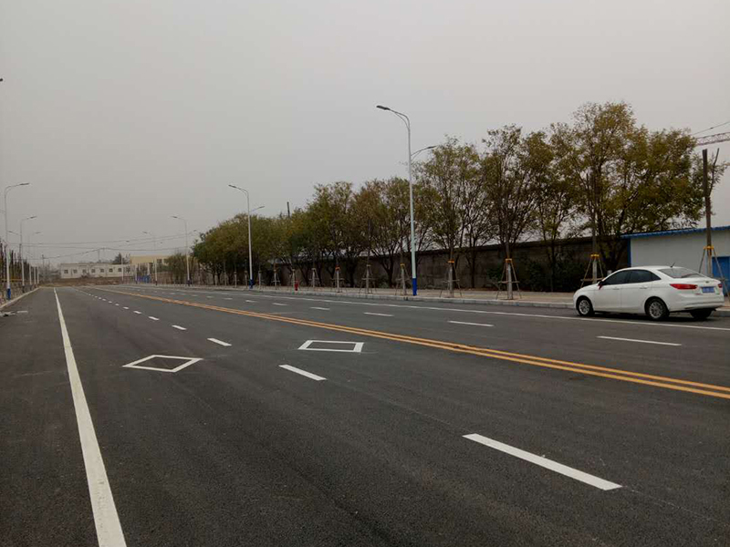 宋元瓷規(guī)劃二路道路、綠化及配套設(shè)施實(shí)景圖